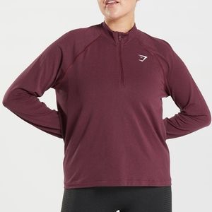 Gymshark Vital Seamless Half Zip Pullover